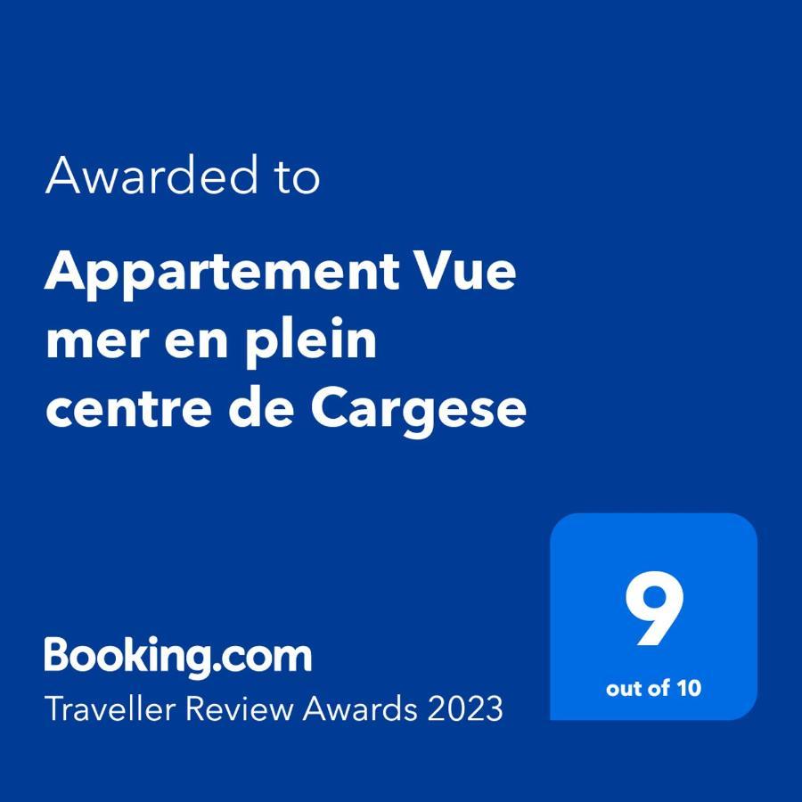 Appartement Vue Mer En Plein Centre De Cargèse Dış mekan fotoğraf
